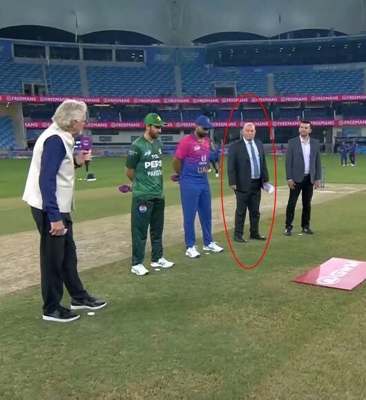 Picroft during toss