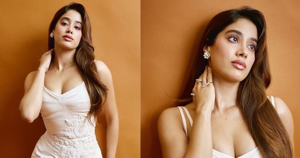 Jahnavi Kapoor’s glamorous avatar in white dress, fans, looking forward, said- ‘Royal princess looks’