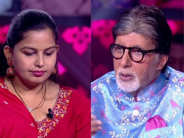 7.50 लाख के सवाल का आशा ने दिया गलत जवाब, बिग बी बोले- 'ज्यादा लालच...' 7.50 लाख के सवाल का आशा ने दिया गलत जवाब, बिग बी बोले- 'ज्यादा लालच...'