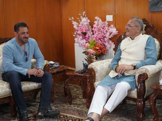 उपराज्यपाल कविंदर गुप्ता से मिले सलमान खान, सामने आईं तस्वीरें