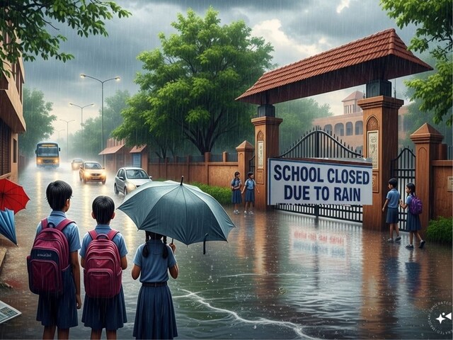 भारी बारिश से इंदौर-उज्जैन में 6 सितंबर को छुट्टी, कलेक्टर ने दिए आदेश