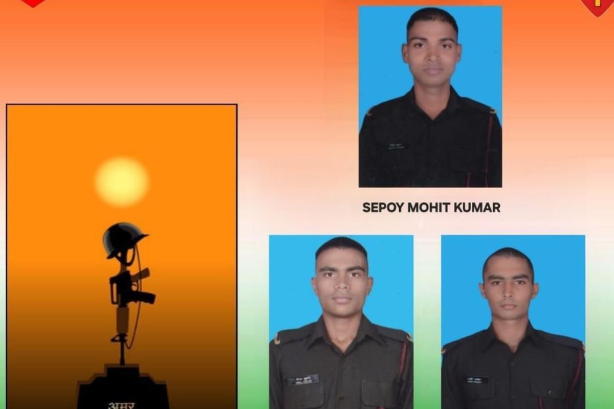 सियाचिन में सेना की पेट्रोलिंग पार्टी एवलॉंच की चपेट में 3 जवानों की मौत