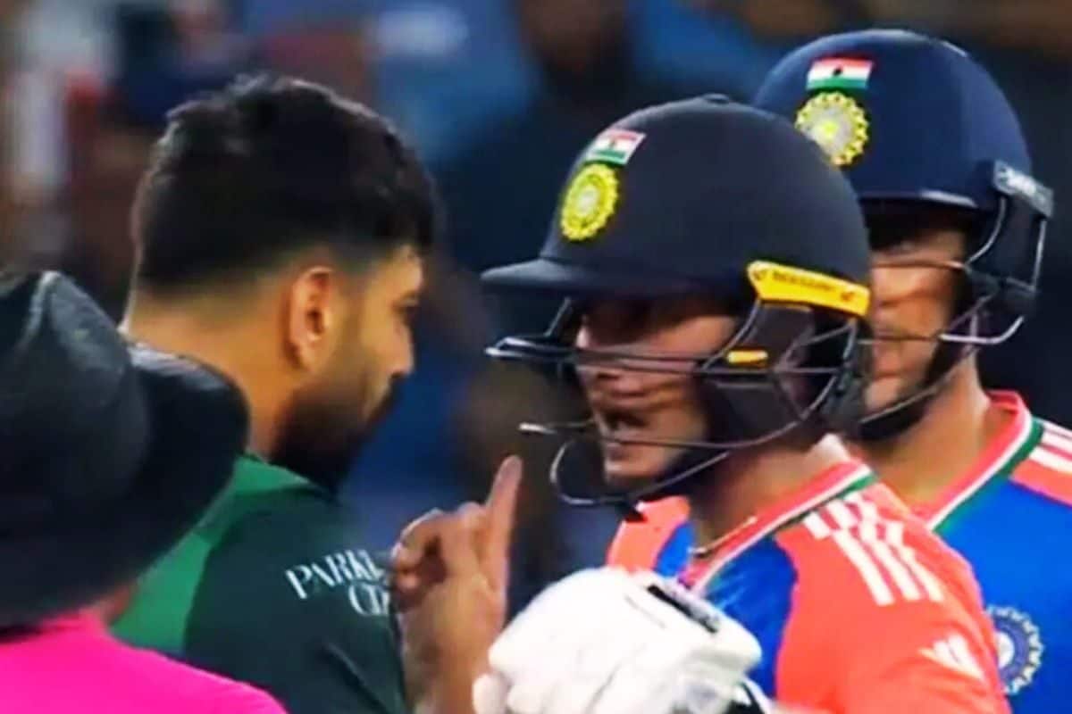 VIDEO: शुभमन गिल से भिड़े हारिस राऊफ तो अभिषेक शर्मा ने निकाली हेकड़ी