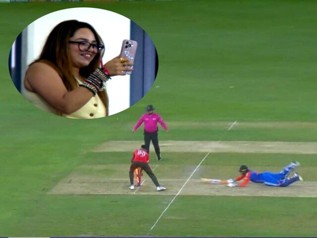 In Abhishek's fours and chowkas, sister was doing injustice, the color flew as soon as the runout