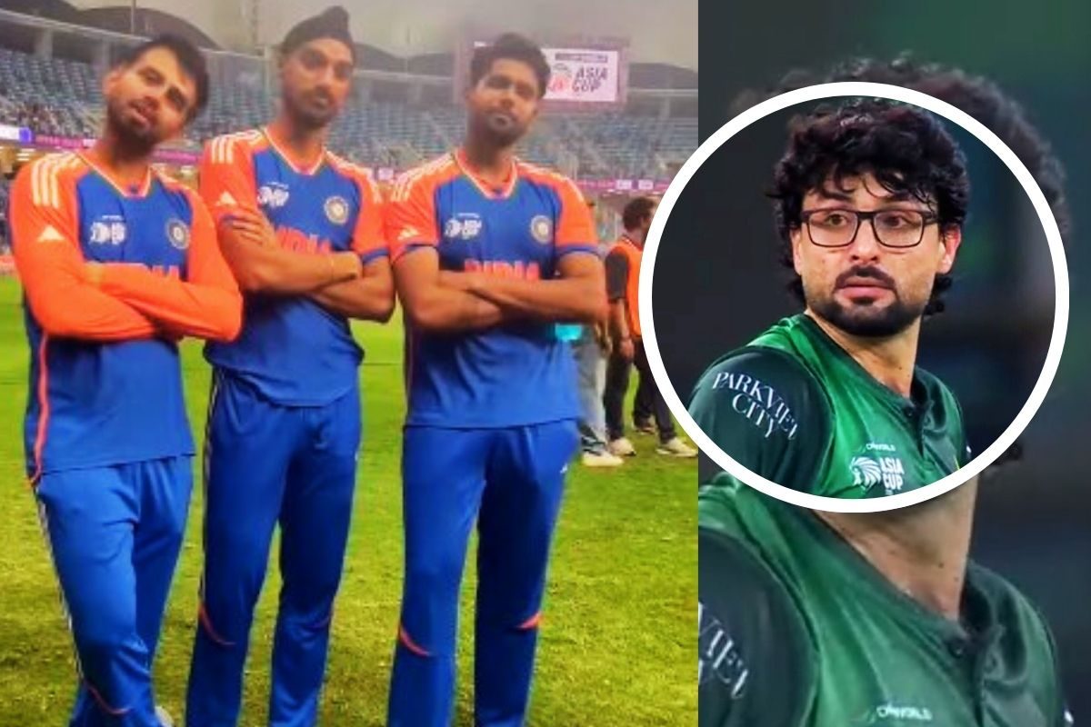 अर्शदीप, हर्षित और जितेश शर्मा ने उड़ाया पाकिस्तानी गेंदबाज अबरार का मजाक