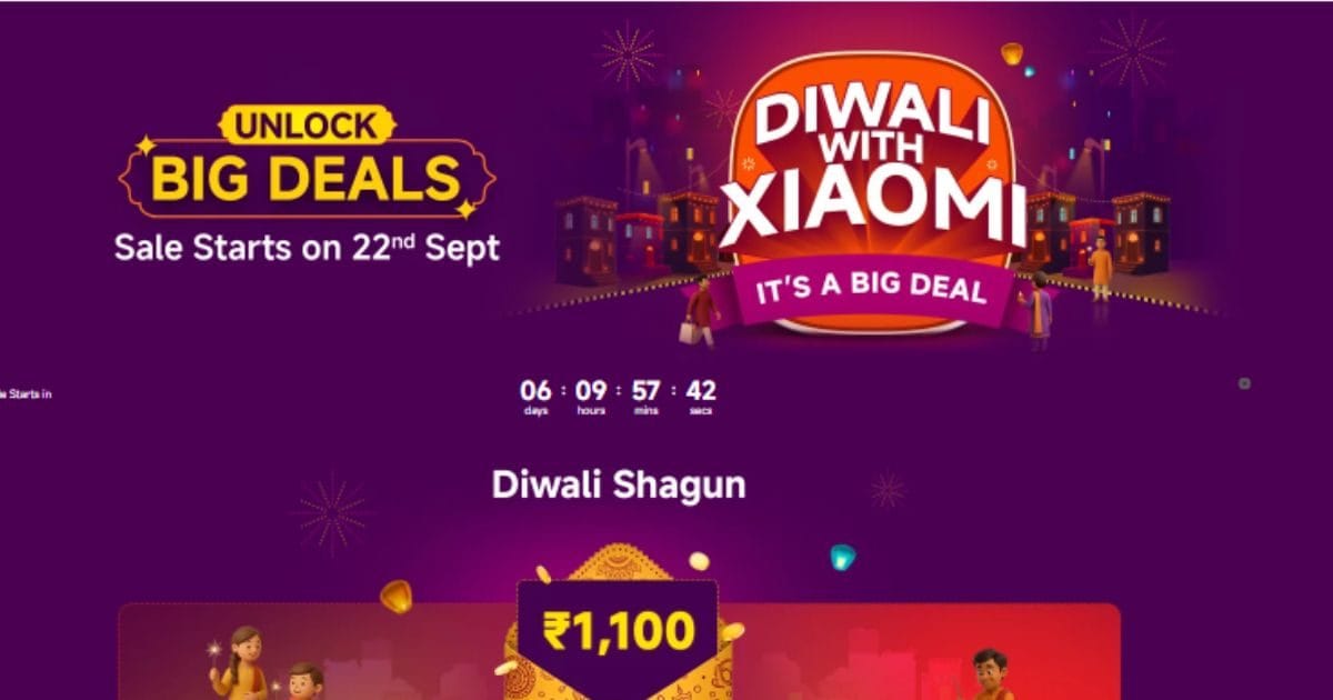 Tach – Diwali with Xiaomi sale offers on phone revealed tv discount tablet deal yet to be list start 22 september- शाओमी की दिवाली सेल के फोन ऑफर का हुआ खुलासा, TV, टैब भी मिलेंगे सस्ते में, अलग से ₹15000 का फायदा!