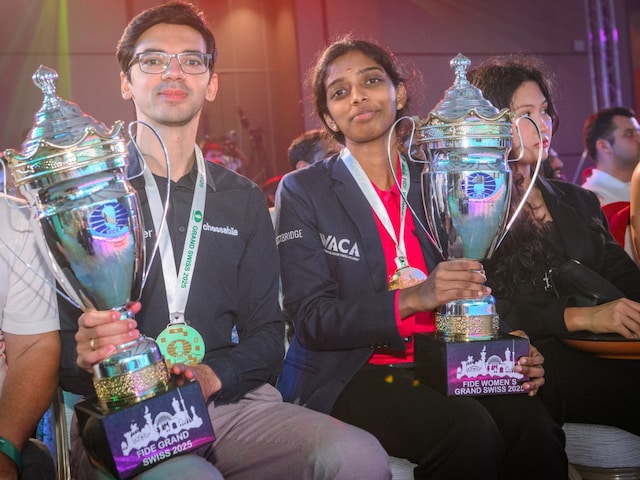 Vaishali won FID Grand Swiss for the second time, qualified for candidates