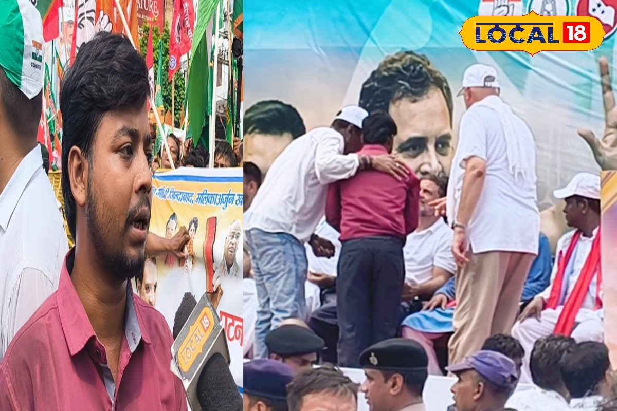 सुरक्षा बल ले गए थे गाड़ी, पटना में राहुल गांधी ने मंच पर बुला कर दी नई बाइक