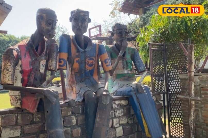 एक कलाकार ने बसाया इस गांव को