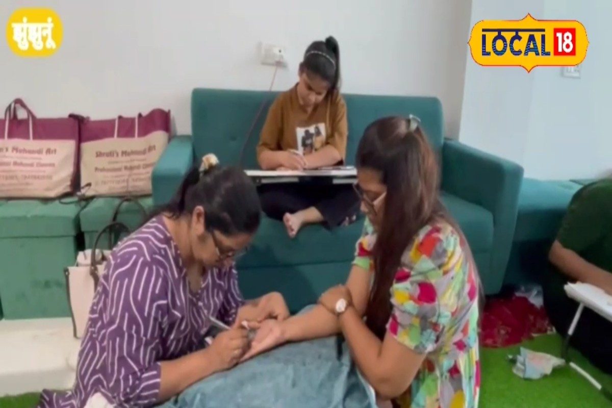 झुंझुनूं में श्रुति महंदी आर्ट में ऐसा क्या है खास हर त्योहार पर होती है भीड़