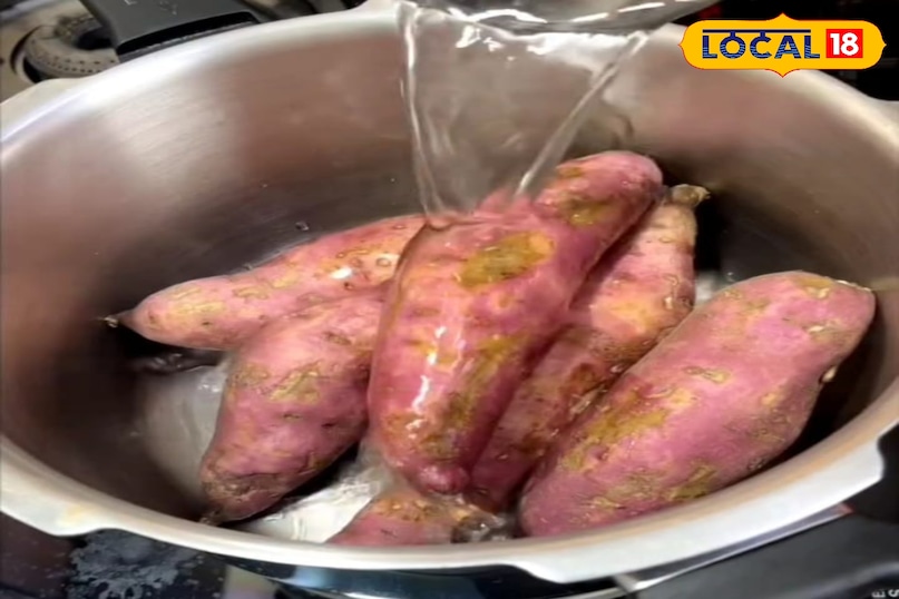 शकरकंद की टिक्की 