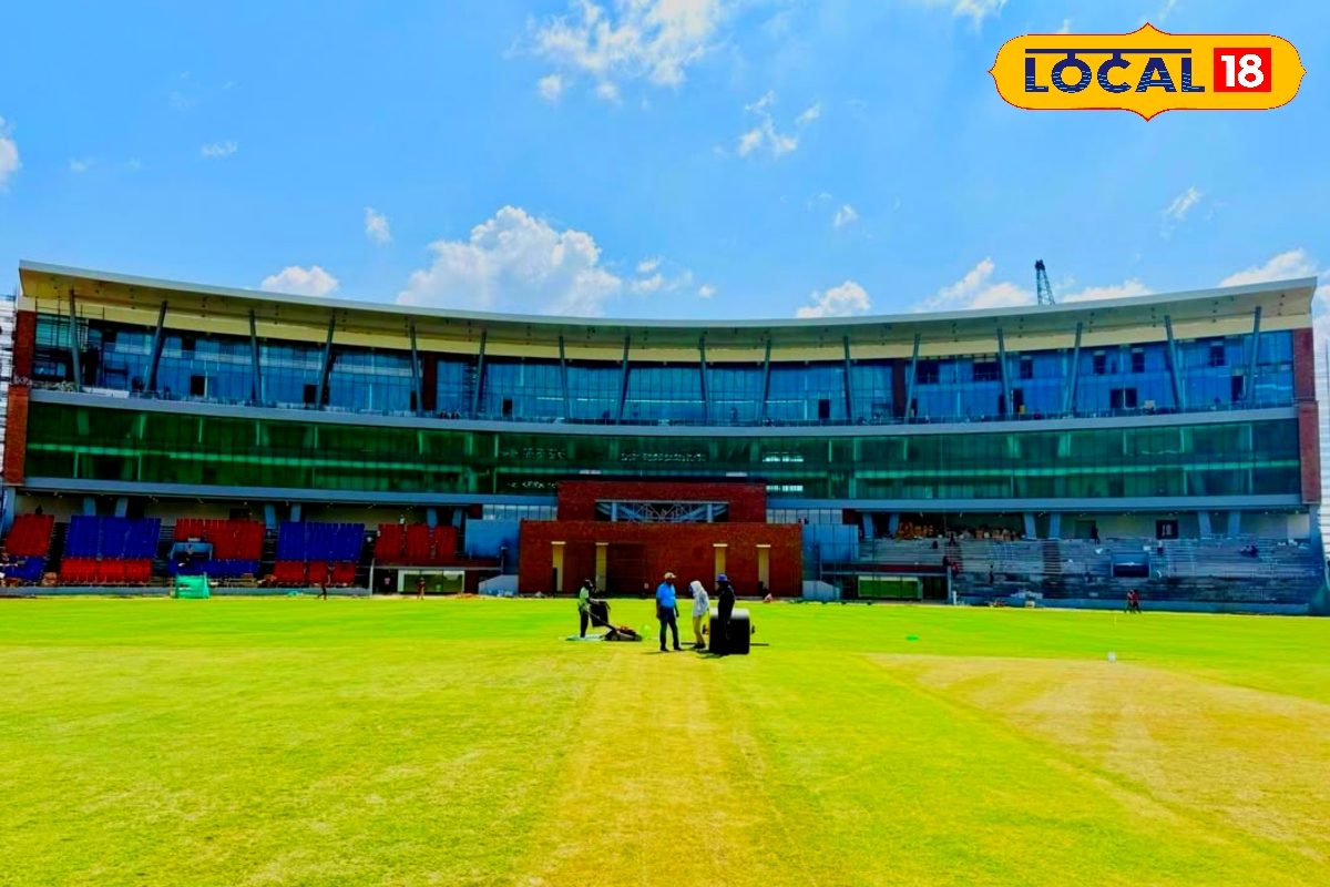 राजगीर इंटरनेशनल क्रिकेट स्टेडियम की तस्वीरें देख आप भी कहेंगे वाह, देखें फोटो