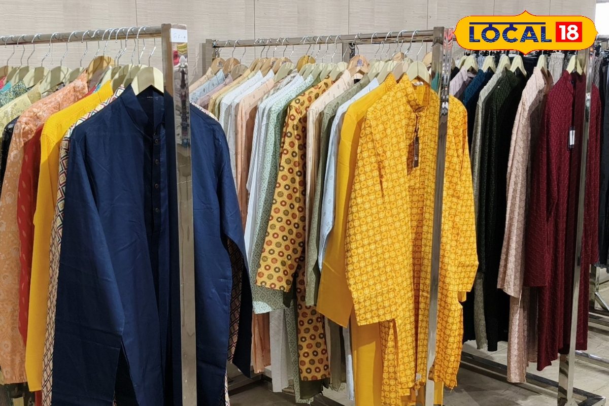 डांडिया कुर्ता-पैजामा और लहंगे बढ़ी डिमांड, यहां मिल रहे सस्ते खादी कपड़े...