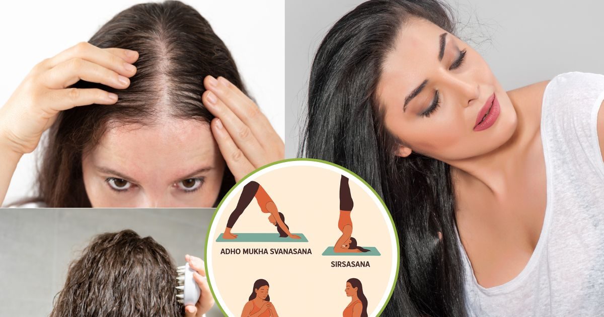 5 Yoga Poses For Hair Growth। बालों की ग्रोथ के लिए असरदार योगासन और ...