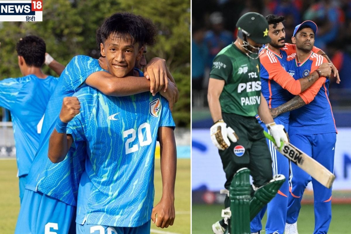24 घंटे के भीतर दूसरी बार हारा PAK, क्रिकेट के बाद फुटबॉल में भी IND ने रौंदा