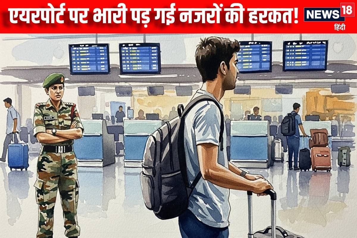 IGIA: खूब मटक रहीं थी उसकी निगाहें CISF ने ताड़ लिए थे नापाक इरादे फिर