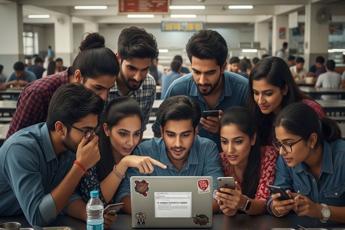 आलू शिमला की सब्जी नहीं मिल पाएगी IIT जोधपुर में आया मेल वायरल हुई फोटो