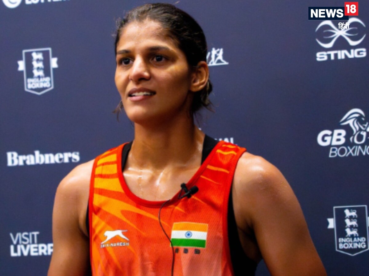 Jaismine Lamboria, Boxer Jaismine Lamboria, Jaismine Lamboria world championship final, Jaismine Lamboria one win away gold medal, Jaismine Lamboria Indian women boxer, boxing world championship, जैस्मी लाम्बोरिया, वर्ल्ड बॉक्सिंग चैंपियनशिप, महिला वर्ल्ड बॉक्सिंग चैंपियनशिप