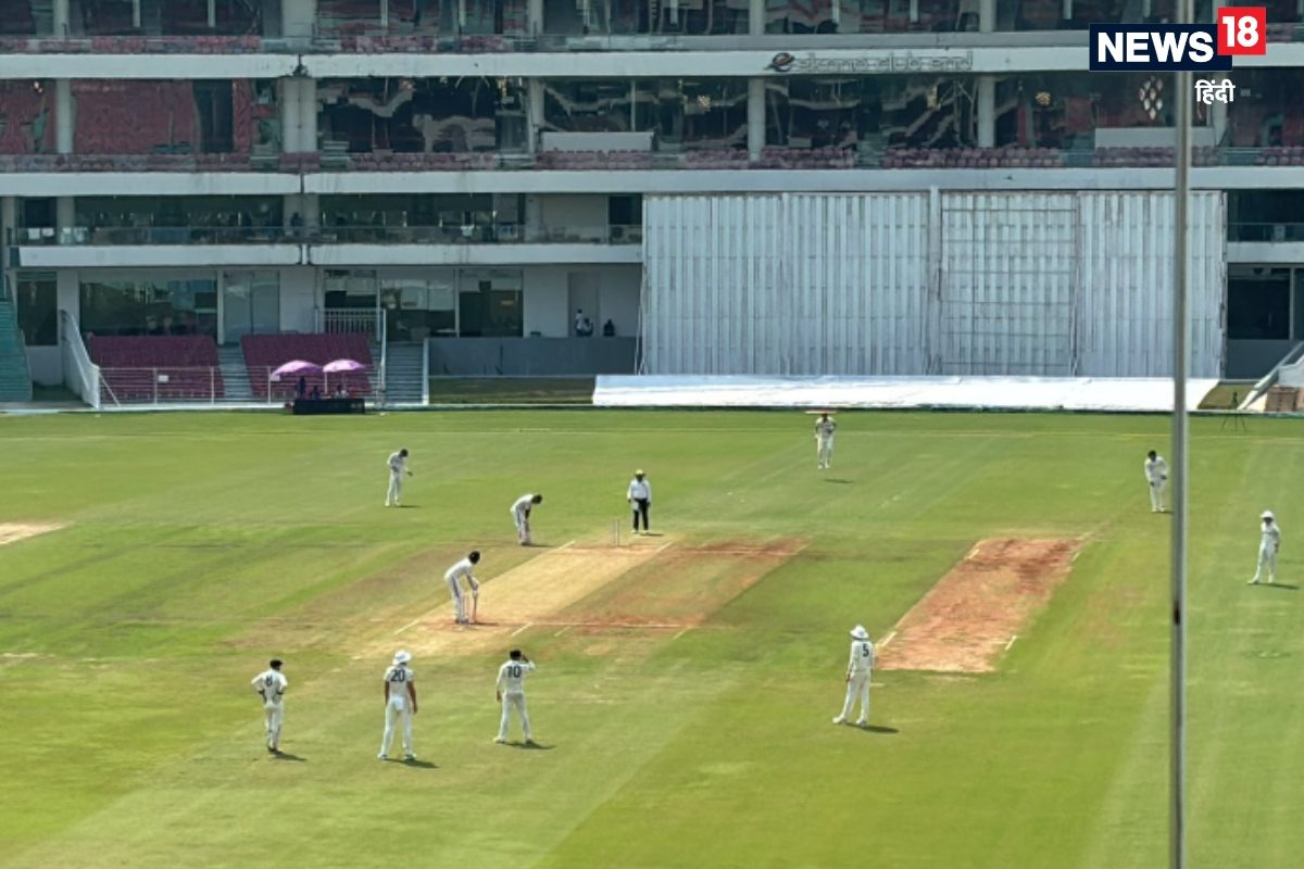 420 के जवाब में 194 रन पर ढेर...राहुल फ्लॉप, पडिक्कल-जुरेल 1-1 रन बनाकर आउट