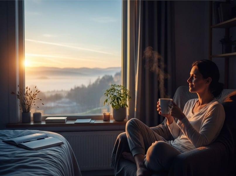 सुबह अपने दिन की प्लानिंग करें और पॉजिटिव सोच अपनाएं. 3-5 मिनट अपने काम और जरूरी टास्क लिख लें. पॉजिटिव म्यूजिक सुनना या मोटिवेशनल नोट्स पढ़ना दिन की शुरुआत अच्छे मूड में करने में मदद करता है. इससे दिनभर फोकस बना रहता है और काम जल्दी निपटता है.