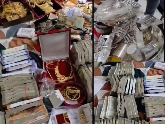 Gold, silver and cache in the price of forts in Kinnar's house ... made videos crying!