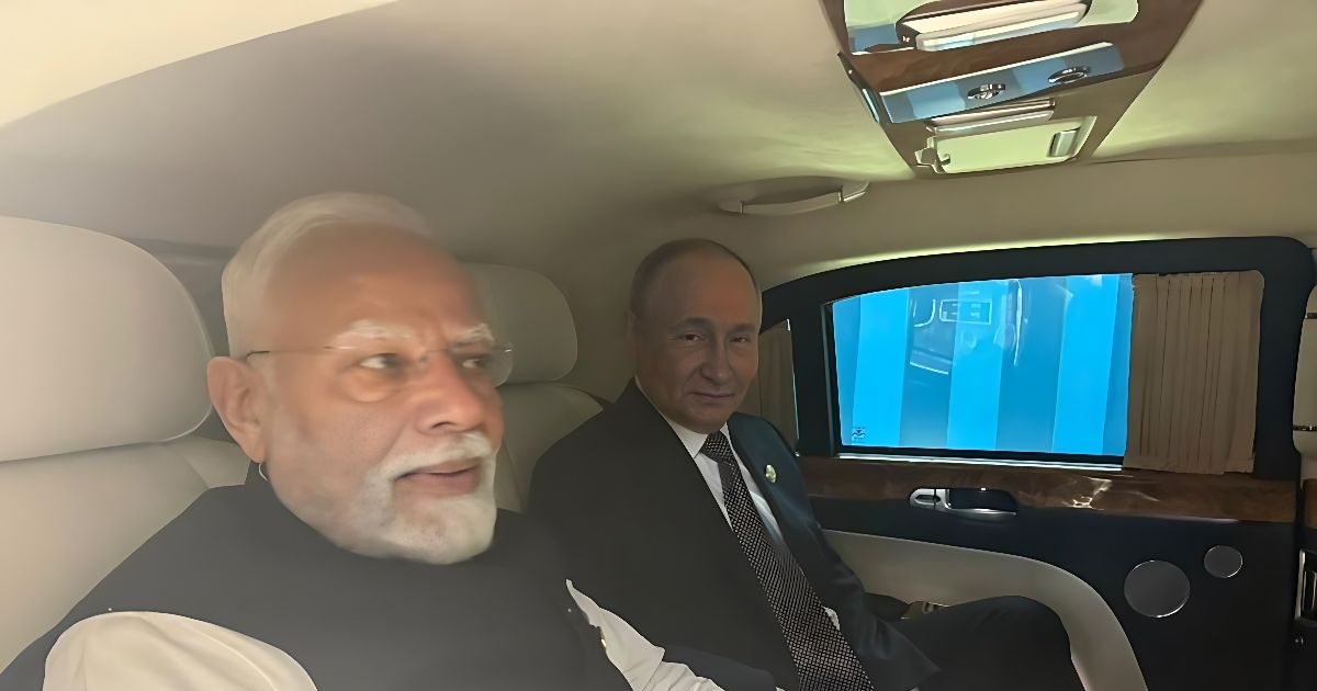 The car in which Modi-Putin sitting together, 7.62 mm tablet cannot penetrate it, bomb also neutralized