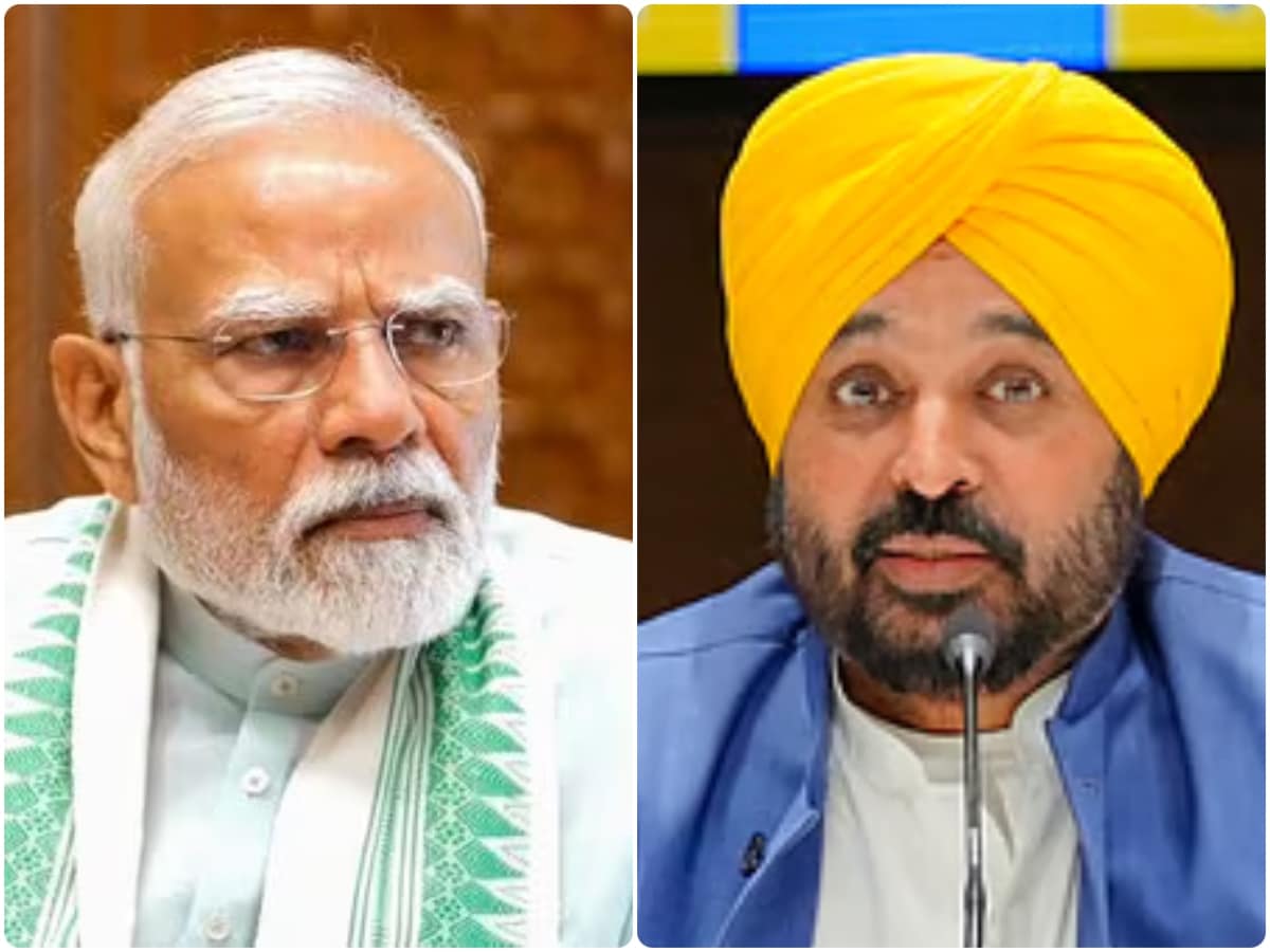 Punjab Floods News: पंजाब बाढ़ संकट पर PM मोदी का फ़ोन, CM भगवंत मान को दिया हर मदद का भरोसा - News18 हिंदी