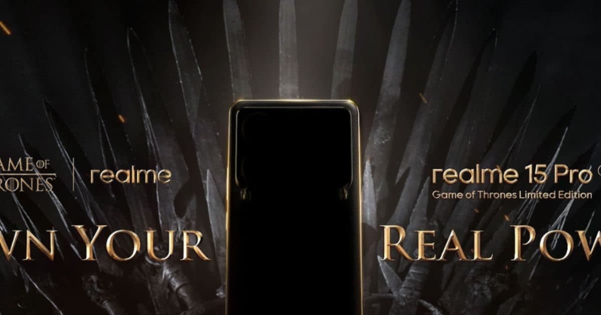 Tach – realme 15 pro 5g Game of Thrones Limited Edition teaser revealed features 12gb ram 50Mp- नए अवतार में आएगा Realme 15 Pro 5G, मिलेगी 12GB रैम, 50MP सेल्फी कैमरा, कीमत भी लीक