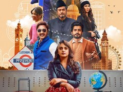 हुमा की 'सिंगल सलमा' का पोस्टर रिलीज, सनी-श्रेयस तलपड़े संग करेंगी कॉमेडी