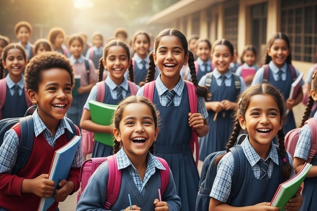 स्कूल जाने में रुचि ले रहे हैं बच्चे कम हो गई ड्रॉपआउट की संख्या