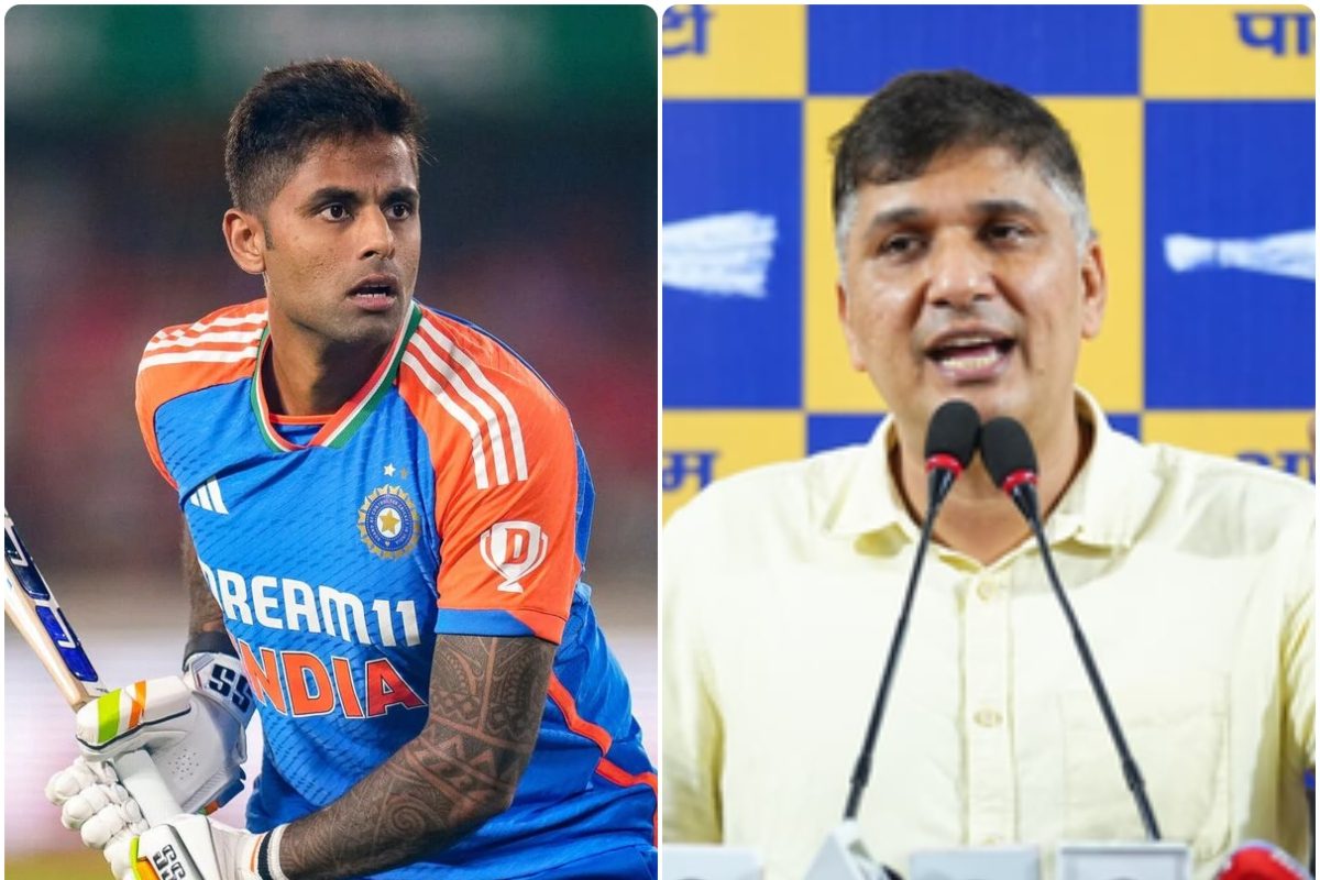 ...तो सूर्यकुमार यादव को केंद्र सरकार 'भारत रत्न' दे, सौरभ भारद्वाज ने कसा तंज