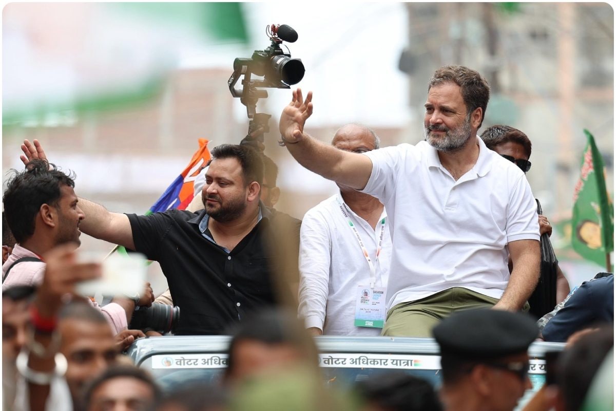 राहुल गांधी और तेजस्वी सोने का चम्मच लेकर पैदा हुए हैं रिजिजू ने कसा तंज