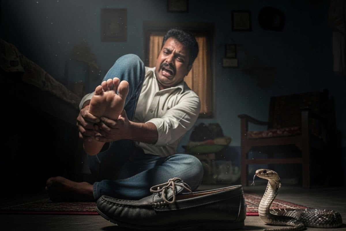 जूते में छिपा बैठा था कातिल पहनते ही किया हमला तड़पा-तड़पाकर दी मौत