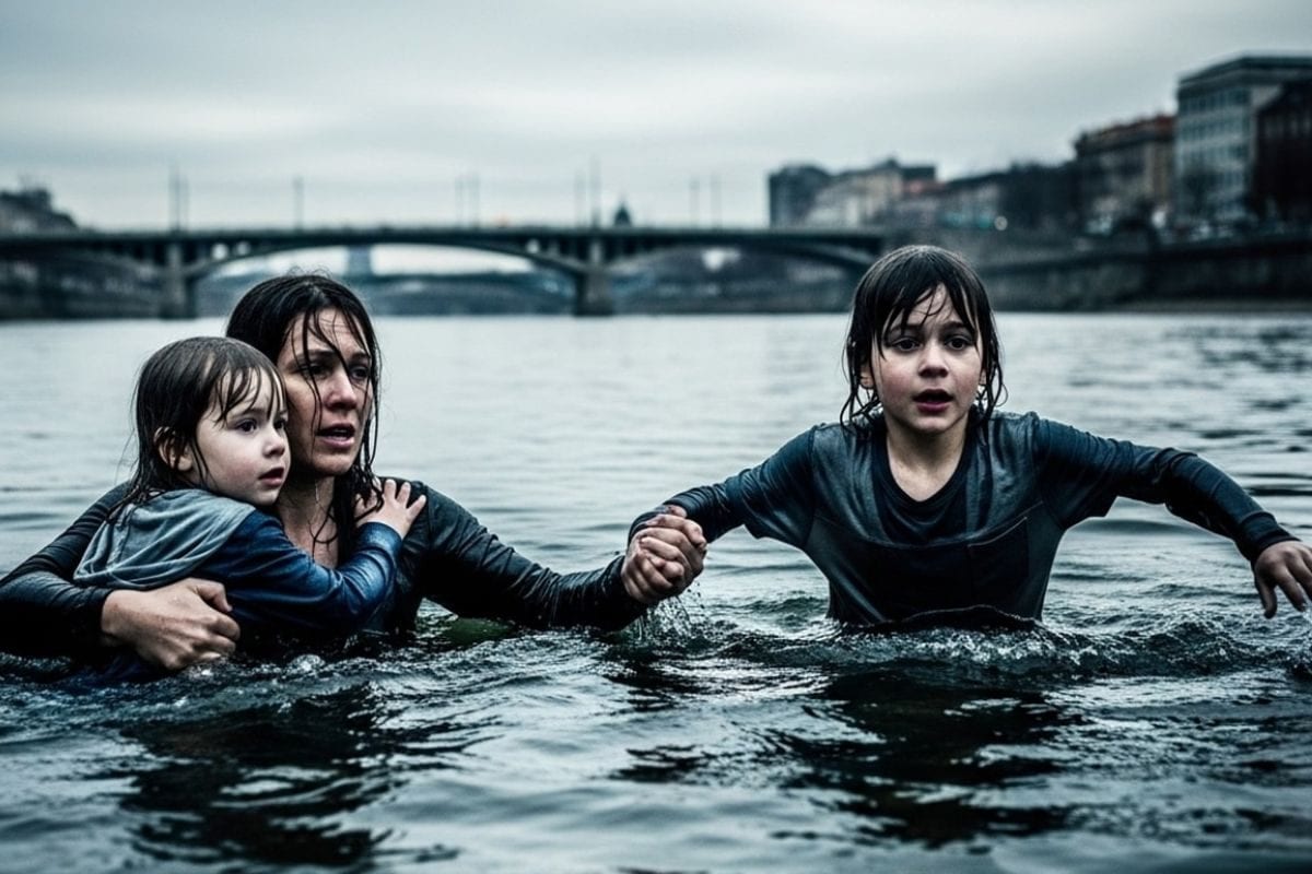 मुजफ्फरपुर: बच्चों के साथ नदी में कूदी महिला, बह गए बच्चे, अब रो-रोकर बुरा हाल