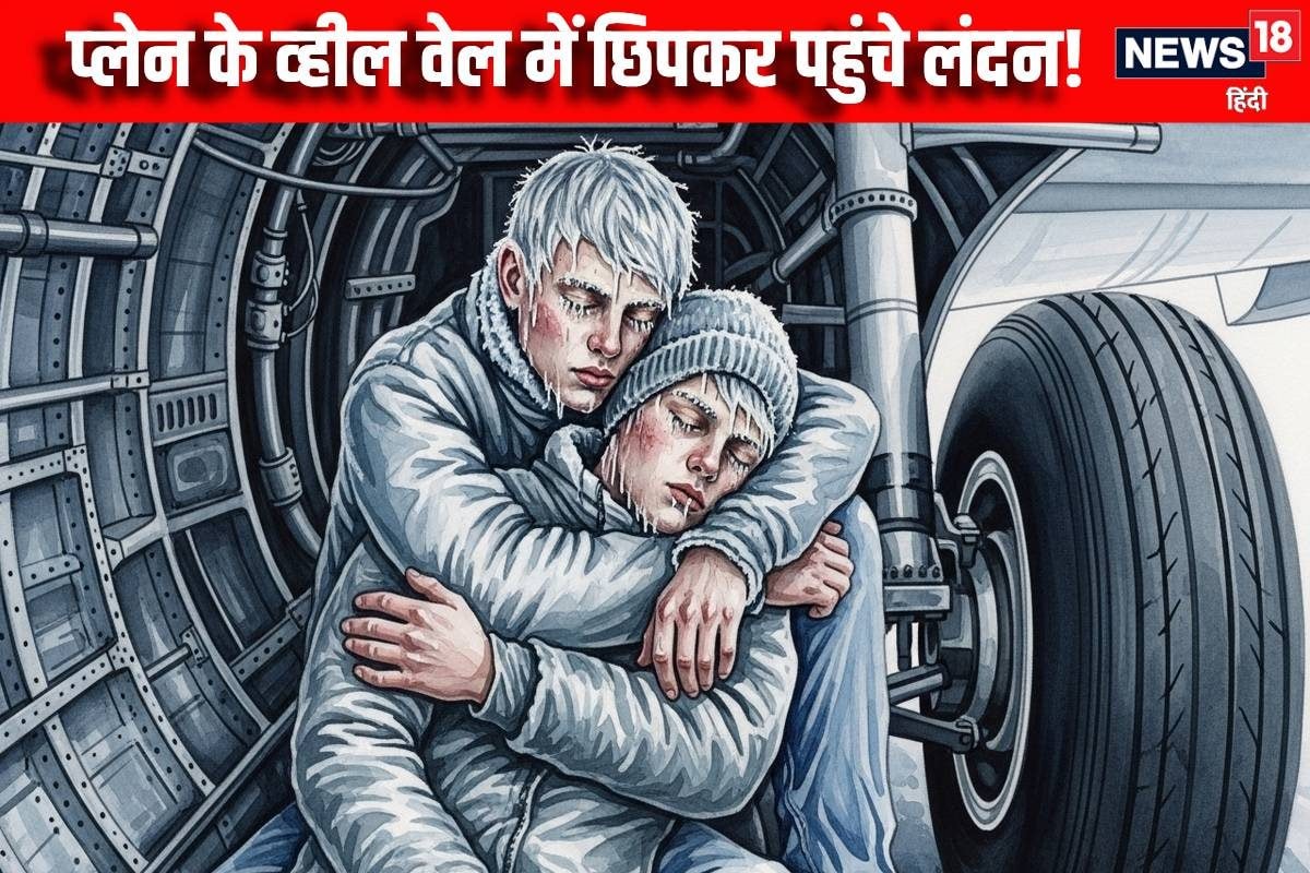 प्‍लेन के व्‍हील वेल में छिपकर पहुंचे लंदन लेकिन जब खुला लैंडिं‍ग गियर फिर