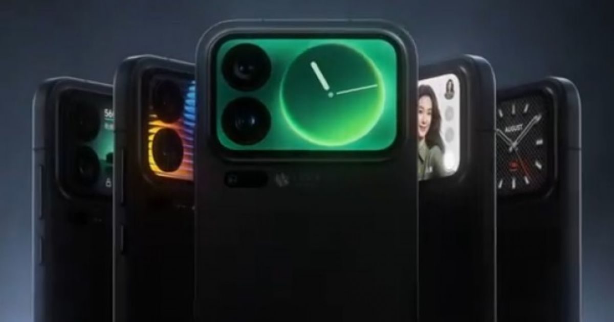 Tach – Xiaomi 17 Pro photo leaked teaser revealed apple iPhone Pro Like Design And Rear Display Know specifications