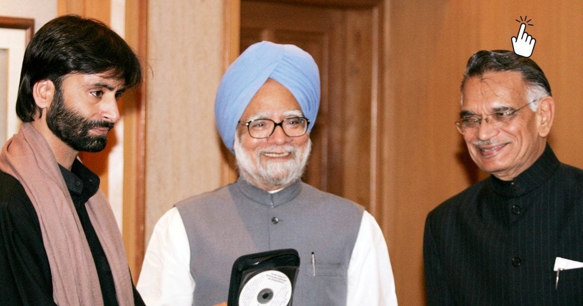 'IB के कहने पर हाफिज से मिला था…' मलिक के हलफनामे पर बवाल, INC-मनमोहन पर सवाल