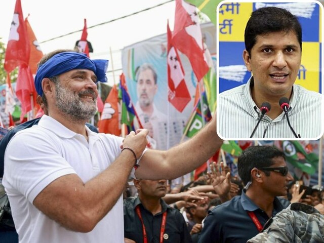 बिहार में झंडा उठाने वाला कार्यकर्ता RJD का, लेकिन मार्केटिंग राहुल गांधी की