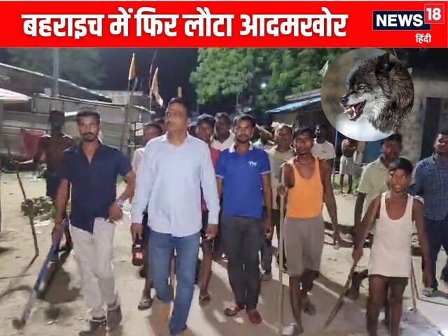 बहराइच में एक साल बाद फिर लौटा आदमखोर भेड़िया, 5 दिन में दो को बनाया निवाला