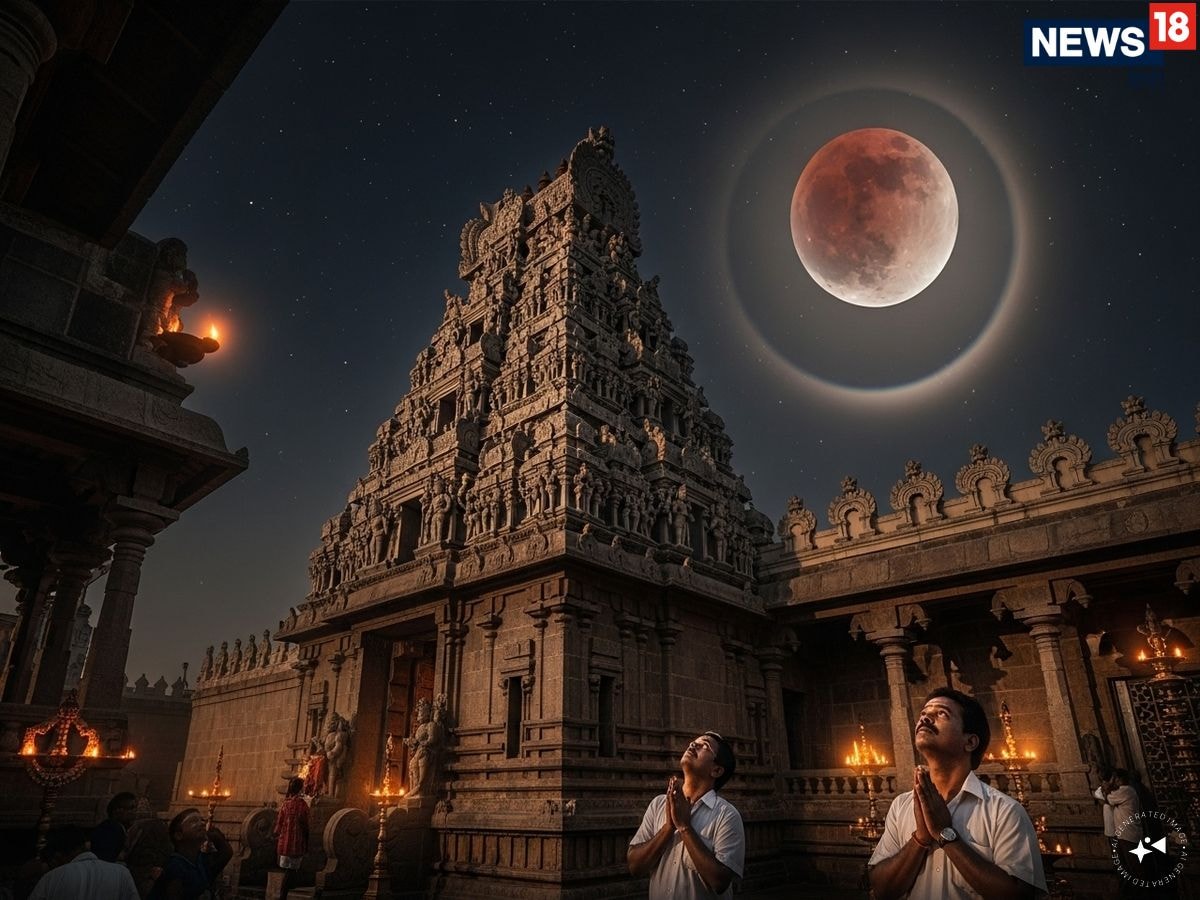 Lunar Eclipse Temples Kapat