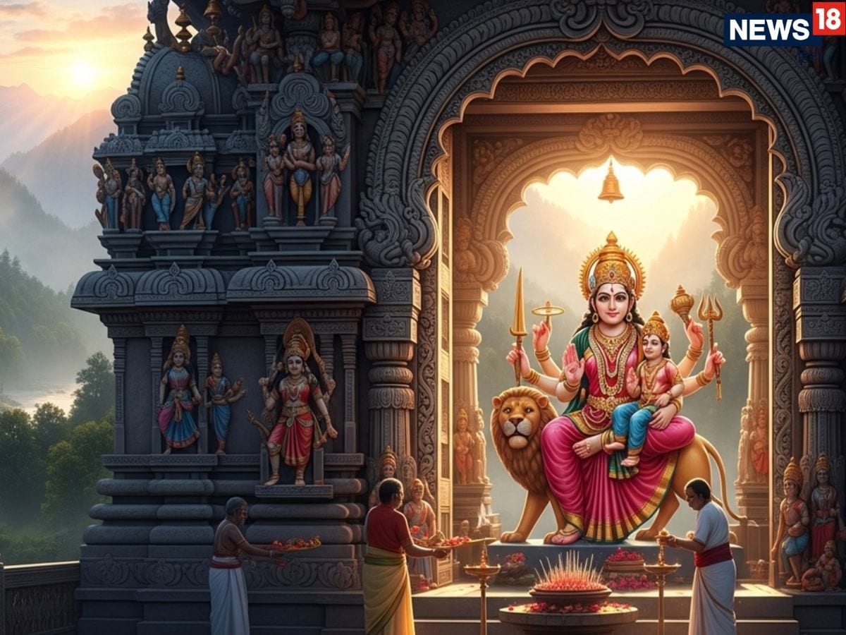 shardiya navratri 2025 day 6 skanda mata puja