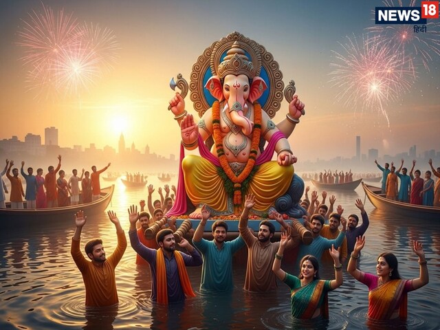 6 सितंबर को गणेश विसर्जन, जानें क्यों किया जाता है बप्पा का विसर्जन और महत्व