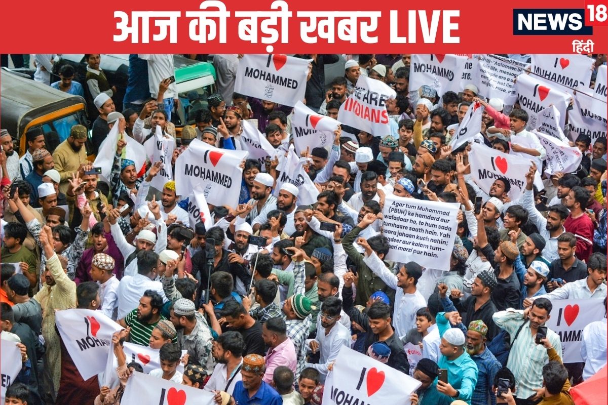 आई लव मोहम्‍मद पर थम नहीं रहा बवाल देवबंद के उलेमा बोले- मोहब्‍बत अपराध नहीं