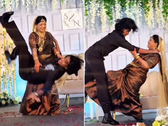 'Not a flower, the bride turned out to be a fire!' The boy was beaten up by picking up the stage!