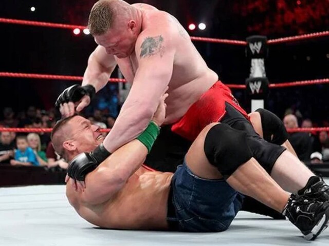 सीना या लेसनर? आखिरी जंग पर दोनों से भिड़ चुके चैंपियन की भविष्यवाणी