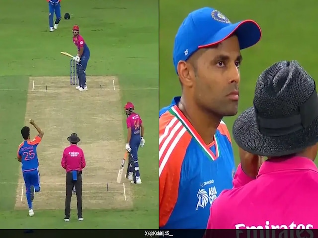 Do the same against Pak ...? Suryakumar Yadav surrounded by towel drama