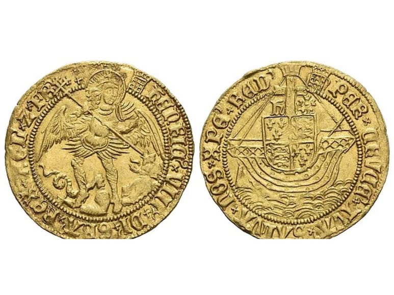 Couple found 600 year old gold coin
