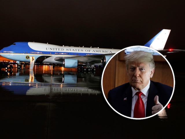 Donald Trump's Air Force One narrowly survived, passenger plane had come very close Donald Trump's Air Force One narrowly survived, passenger plane had come very close