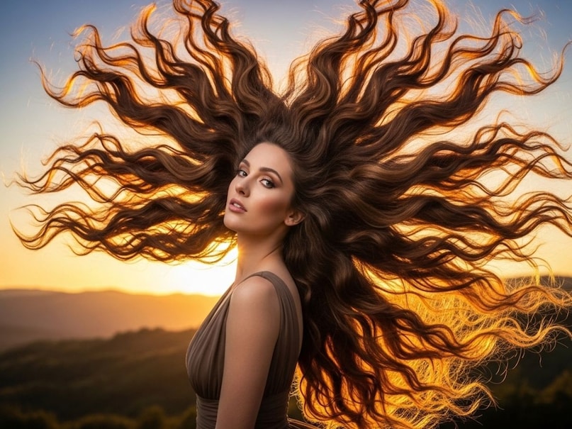 सोते समय कॉटन का तकिया यूज करने से बचें. बता दें कि, कॉटन की तकिए पर सोने से बालों में ज्यादा फ्रिक्शन होता है, जिससे हेयर ब्रेक होने लगते हैं. अगर आप बालों को हेल्दी रखना चाहते हैं, तो सिल्क या साटन के पिलो कवर का इस्तेमाल कर सकते हैं.  (Image- AI)