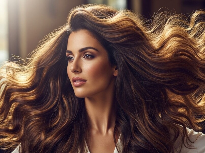 कई लोग रात को बाल धोकर गीले ही सो जाते हैं. ऐसा करने से आपके बालों में कमजोर आ सकती है, जिससे बाल जल्दी टूटने लगते हैं. इसलिए सोने से पहले हमेशा बालों को पूरी तरह सुखा लें. आप चाहें तो हल्की ठंडी हवा वाले हेयर ड्रायर का यूज भी कर सकते हैं.  (Image- AI)